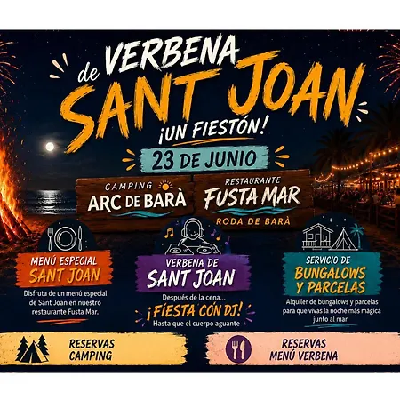 مكان تخييم Arc De Bara & Roda de Bará